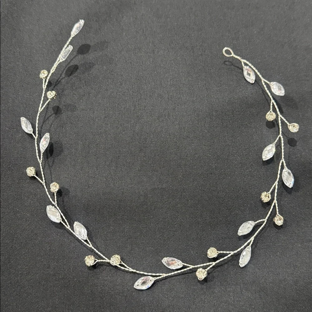 Rhinestone Headband For Women Bridal Wedding Party Boho Elegant Hair Accessory